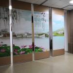 Office Separation Soundproof Accordion Folding Partition Walls For Banquet Hall for sale