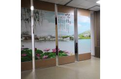 China Hotel Classroom Decoration Design Folding Acoustic Movable Partition Wall supplier