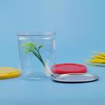 Lightweight Recyclable 450ml Plastic Food Cans for nuts beans