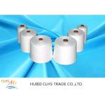 Raw White 50s/2 Polyester Knitting Yarn For T Shirt Good Evenness for sale