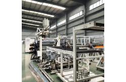 China High Capacity Plastic Extruder With Customized Screw And Die Controlled By PLC System supplier