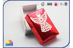 China Silver Paper Cardboard Box Present Packaging Customized UV Print supplier
