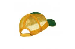 China Customized Unisex 5 Panel Trucker Cap With Metal Buckle supplier