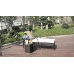 Wicker Rattan Sun Lounger , Lounge Chair Set For Patio / Balcony