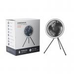 Detachable Emergency Tripod Stand Fan Charging Adjustable Power with LED Light for sale