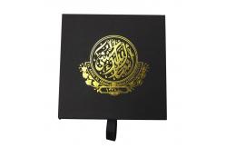 China Lidded Style Black Flat Pack Gift Boxes Paper Heart Shaped Packaging Box supplier