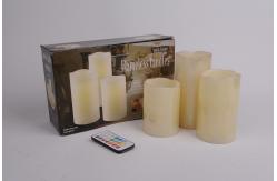 China 2 / 18 Key Flickering Flameless Led Candles With Remote Controller 3-5 Meters supplier