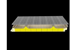 China Construction Glasswool Sandwich Panel Customized Length And Width supplier