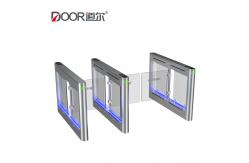 China IC Card Reader Bi Directional Swing Gate turnstile For Gym supplier