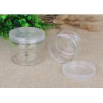 480ml Thick Transparnt PET Food Plastic Packaging Cylinder Cans OEM