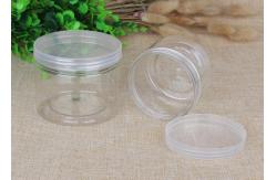 China 480ml Thick Transparnt PET Food Plastic Packaging Cylinder Cans OEM supplier