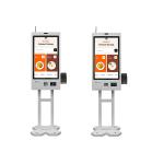 Supermarket Self Service Information Terminal 32inch Automatic Checkout Machine