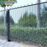 Galvanized Panels 358 Anti Climb Security Fencing Prison Clear View for sale
