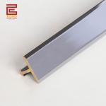 Custom Chrome Plated Brass Profile T Section Tile Divider Trim for sale