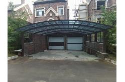 China Rectangular Polycarbonate carport Awning with UV Protection Create Perfect Outdoor Space supplier