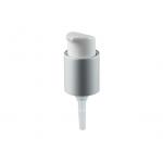 Aluminum Silver Closure Cream Pump Dispenser 24/410 With Plastic Pp Material for sale