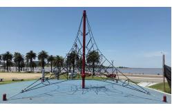 China Playground Commercial Outdoor Rope Climbing Net With Customized Design supplier