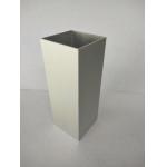 Mechanical Strength Powder Coated Aluminium Extrusions Rectangle Shape for sale