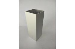 China Mechanical Strength Powder Coated Aluminium Extrusions Rectangle Shape supplier