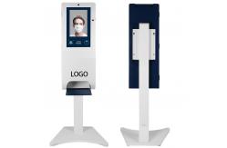 China Touch Display 350cd/m² 21.5 Hand Sanitizer Kiosk Android 7.1.2 supplier