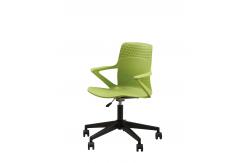 China PP Plastic Swivel Office Chair For College Student Study supplier