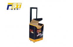 China Eco - Friendly Mobile Folding Box Trolley Silk Screen Printing With Large Capacity supplier