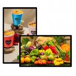 VETO 21.5 27 32 43 Inch Touch Screen Menu Board Wall Mount LCD Advertising Display for sale