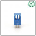 DP Series SMT DIP Switch , Spst 2.54mm 2 Positon Piano DIP Switch for sale