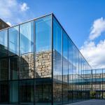 Hidden Frame Low E Glass Curtain Wall Waterproof Windproof Soundproof