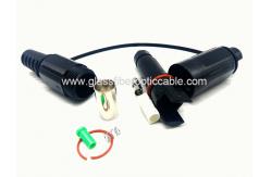 China Aerospace Fiber Optic Patch Cables Supertap Connector Assemblies supplier