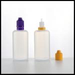 LDPE Plastic Thin Tip Dropper New Design Vape Bottles 120mL Capacity Childproof Tamper Cap for sale