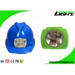 High Brightness 13000lux Rechargeable LED Headlamp IP68 Low Power Warning Function
