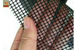 China PP Extruded Plastic Screen Mesh 1m Wide , Black Polypropylene Mesh Netting supplier
