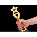 Black Crystal Base Resin Trophy Cup , 12 Inch Height Custom Award Trophies for sale