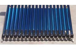 China Silver CPC Heat Pipe Solar Water Heater For Bathing supplier