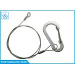 Safety Cable With Attenuator Steel Wire Rope With Fitting Head 4mm 1x19 for sale