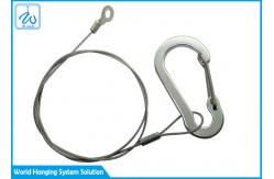 China Safety Cable With Attenuator Steel Wire Rope With Fitting Head 4mm 1x19 supplier