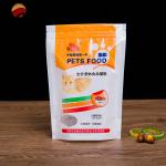 Silver Stand Up Pouch One Side Clear Glossy Surface Handling Free Sample in 2-3 Days for sale
