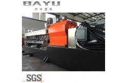 China Double Screw PA Raw Material Plastic Granulator Machine With Cutter PA66GF25 supplier