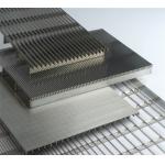 Welded Johnson Wedge Wire Flat Panel Stainless Steel Material Heat Resisting for sale