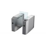 BLDC Motor Half Height Turnstile Automatic Pedestrian Sliding Glass DC24V for sale