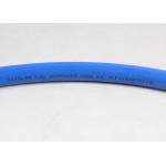 ID 3 / 4 Inch Blue Flexible Fuel Dispenser Hose Single Wire For Gas Station for sale