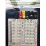1500 Points Circuit Board Breadboard Solderless with Metal Plate