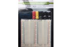 China 1500 Points Circuit Board Breadboard Solderless with Metal Plate supplier