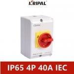 KRIPAL IP65 Electrical Rotary Switches 4 Pole 40A Waterproof IEC Standard for sale