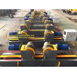 Lead Screw Adjustment Welding Turning Rolls / Self Aligning Welding Rotator for sale