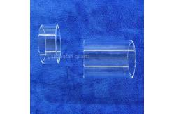 China Customized Infrared Fused Silica Tube Heat Resistant High Purity supplier