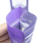 Matte 4.75 Inch Flat Foil Pouches Resealable Stand Up Pouches With Window