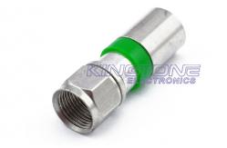China Digital Camera Transmit RG6 CATV Coaxial Cable in 20M with Compression Connector supplier