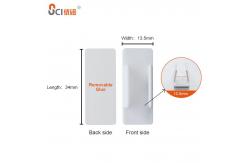 China Removable Self Adhesive Pen Holder Clip Whiteboard Pen Holders supplier